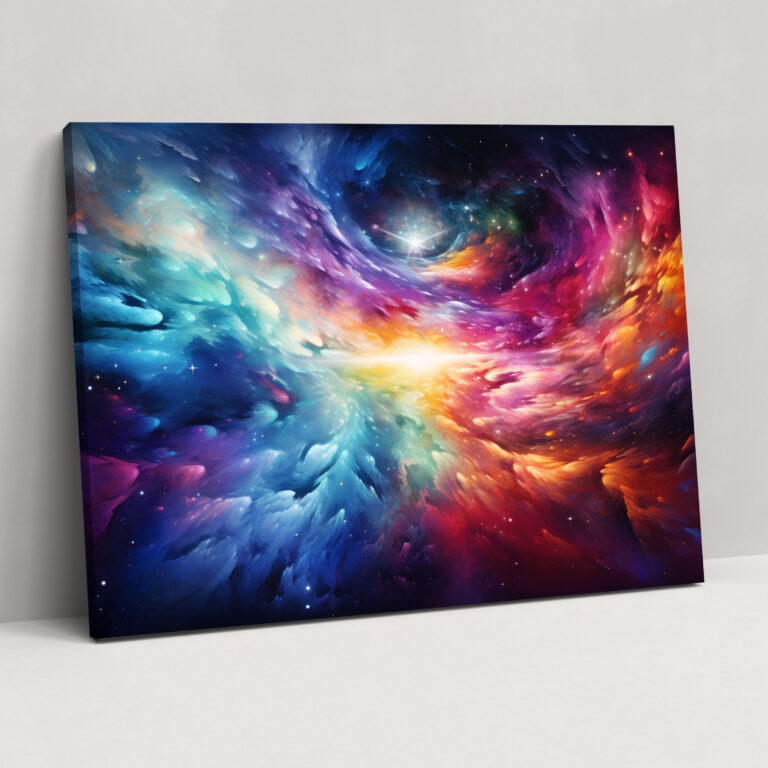 Cosmic Horoscope Canvas Print - Horoscope, Canvas Wall Art, Canvas Print, Cosmic Abstract