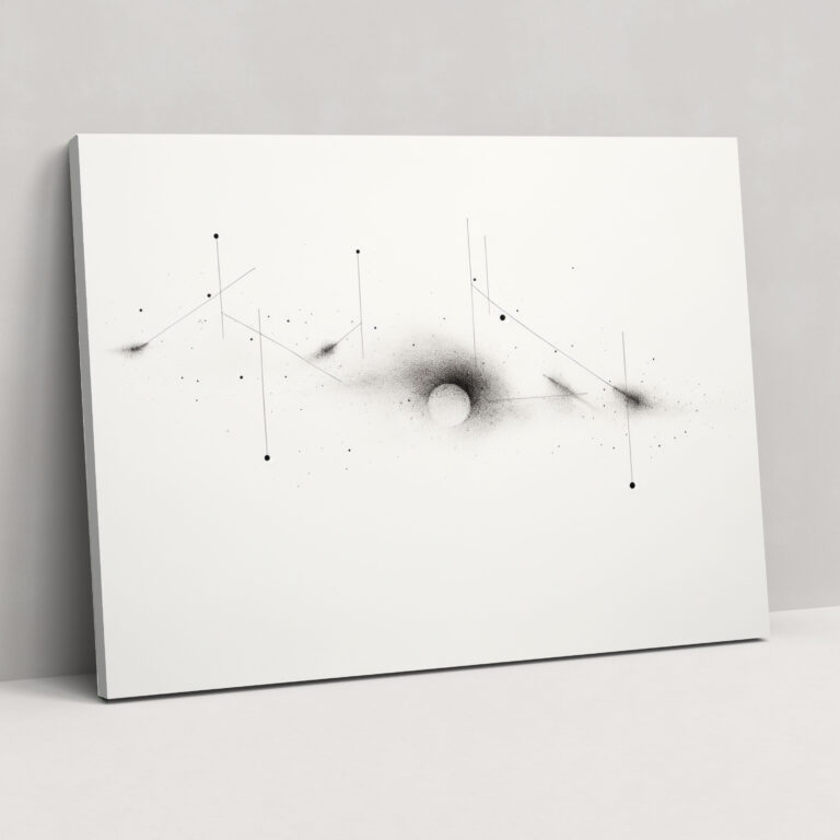 Horoscope Minimalist Constellation Canvas Print - Horoscope, Wall Art, Canvas Wall Art, Constellation