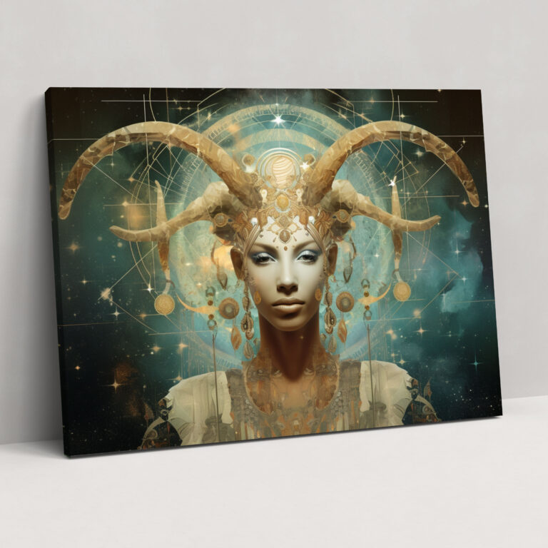 Astrological Fusion Canvas Print - Horoscope, Astrological Symbols, Horoscope, Wall Art
