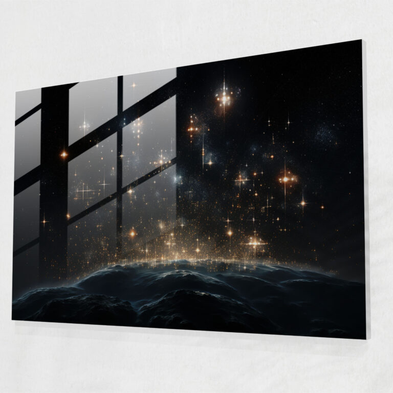 Horoscope Home Decoration - Horoscope, Futuristic, Glass Art, Glass Print