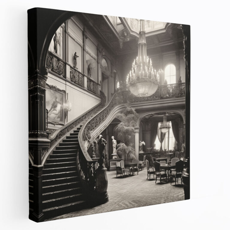 Hotel Elegance Canvas Print - Hotel, Home Decoration, Wall Art, Canvas Print