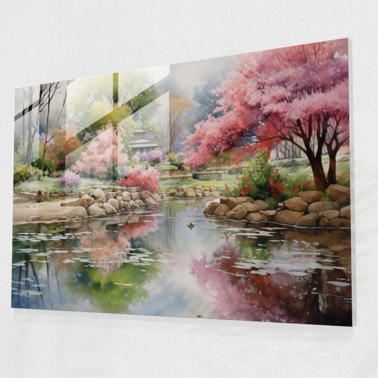 - Hypnosis, Tranquil Garden, Hypnosis, Vibrant Colors
