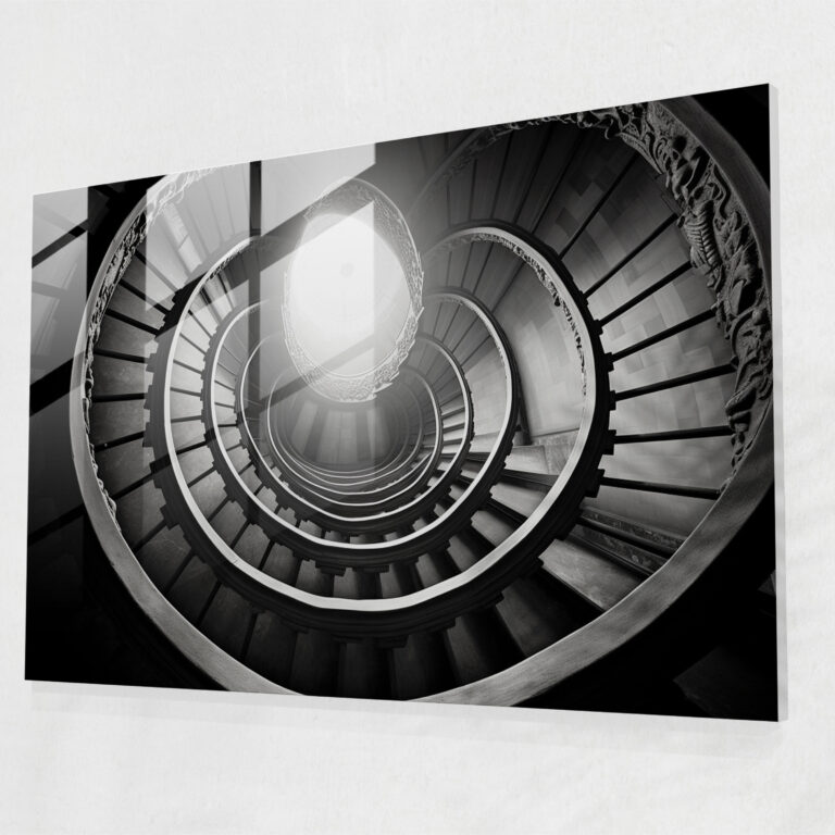 - Hypnosis, Modern Art, Home Decoration, Hypnotic Spiral Staircase