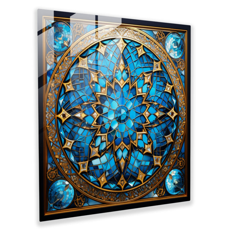 Holy Quran Glass Art - Holy Quran, Spirituality, Islamic Patterns, Glass Print