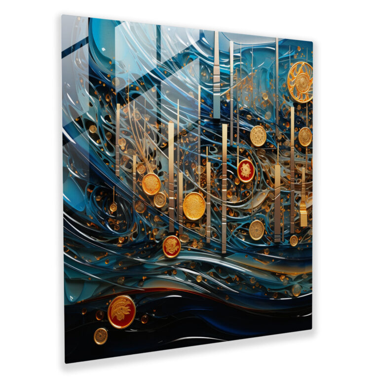 Holy Quran Glass Wall Art - Contemporary Abstract - Holy Quran, Glass Print, Modern Art, Home Decoration