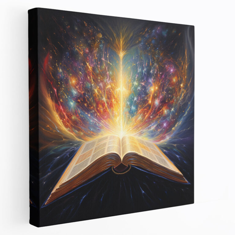 Divine Guidance Canvas Print - Holy Quran, Wall Art, Canvas Wall Art, Divine Guidance