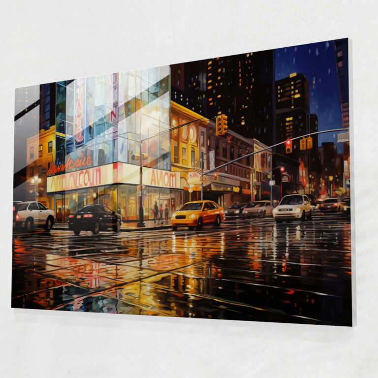 Harlem Apollo Glass Print - Harlem, Glass Art, Home Decoration, Wall Decoration