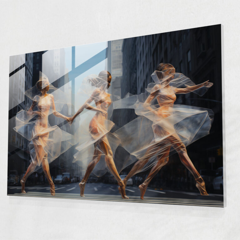 Harlem Voguing Glass Print - Harlem, Home Decoration, Harlem, Modern Art