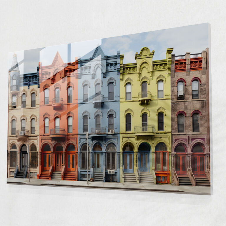 Harlem Landmarks Glass Print - Harlem, Harlem, Architecture, Landmarks