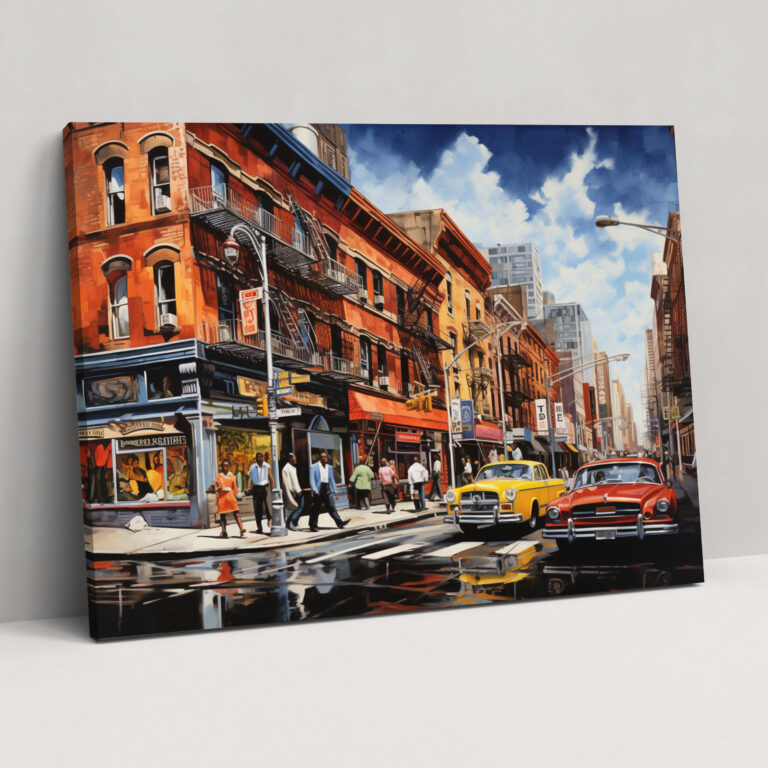 Harlem Community Canvas Print - Harlem, Wall Decoration, Harlem, Canvas
