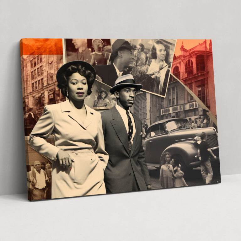 Harlem Heritage Canvas Print - Harlem, Memorabilia, Heritage, Canvas Print