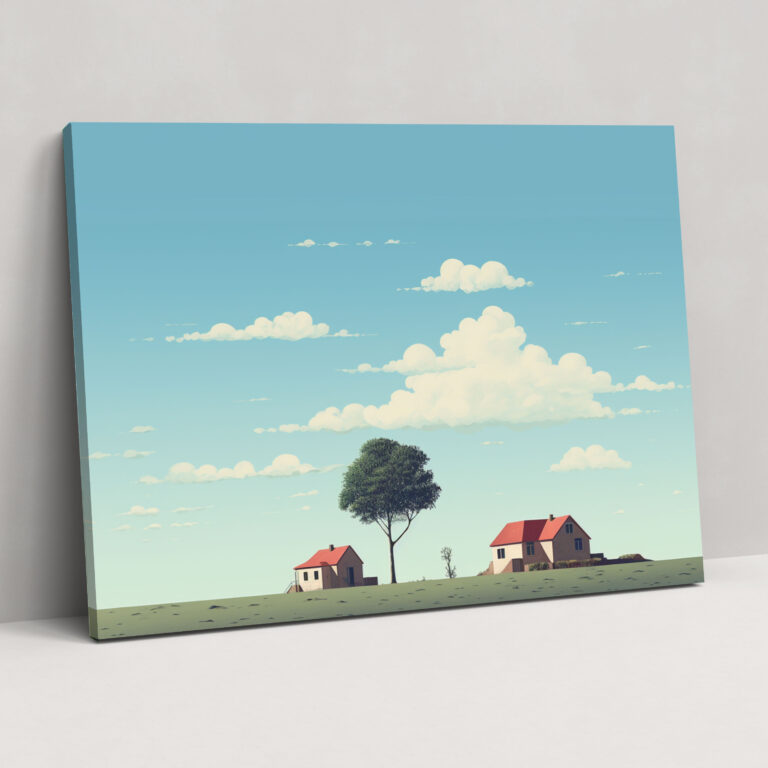 Solitary Suburban Wall Art - Harlem, Canvas, Solitude, Canvas Wall Art