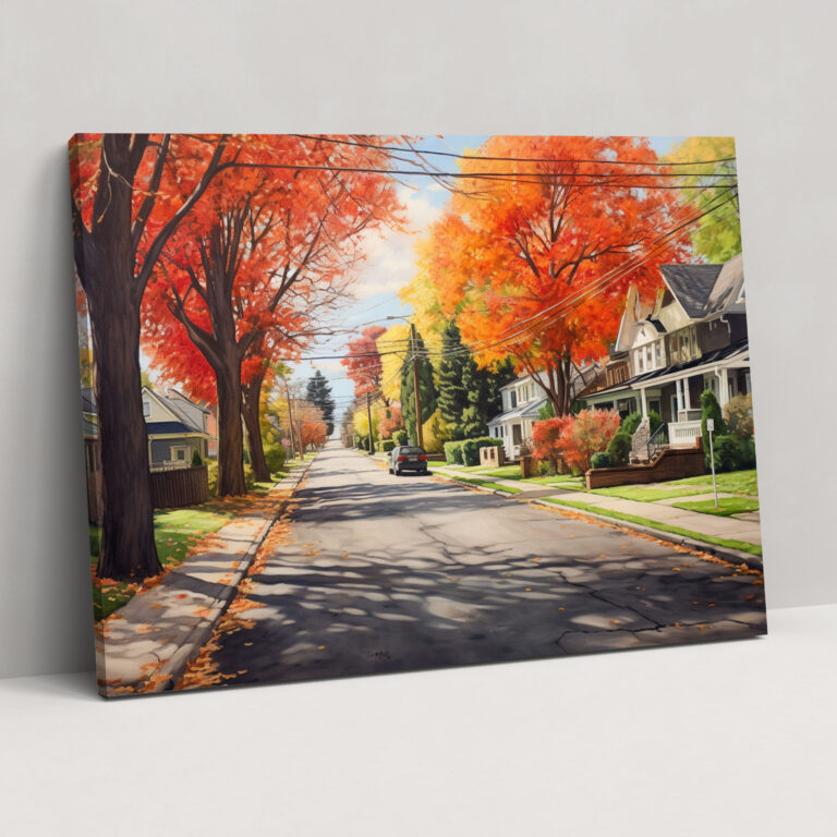 Autumn Serenade Canvas Print - Harlem, Canvas Print, Canvas, Canvas Wall Art