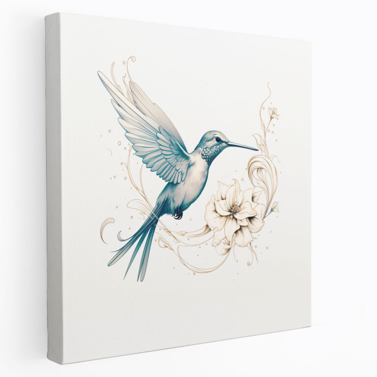 Hummingbird Wall Art - Hummingbird, Wall Decoration, Intricate Details, Wall Art