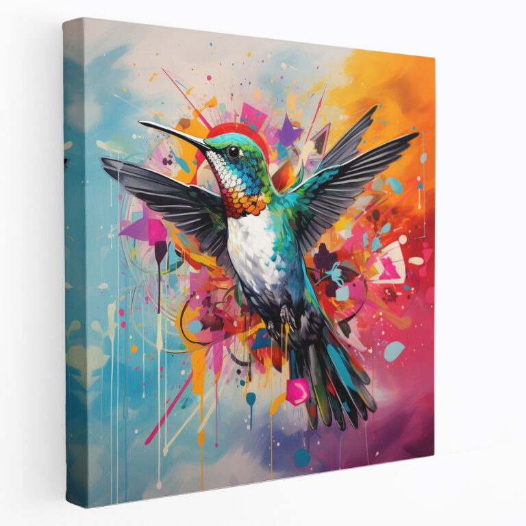 Hummingbird Canvas Print - Hummingbird, Wall Decoration, Bold, Canvas