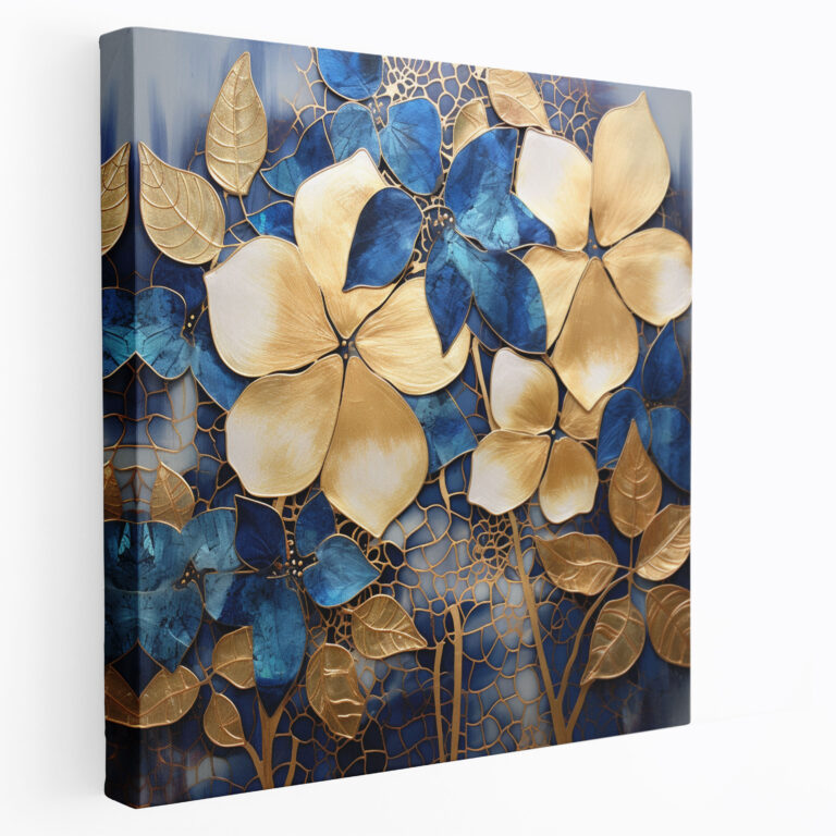 Modern Hydrangea Canvas Print - Hydrangea, Canvas Wall Art, Home Decoration, Wall Art