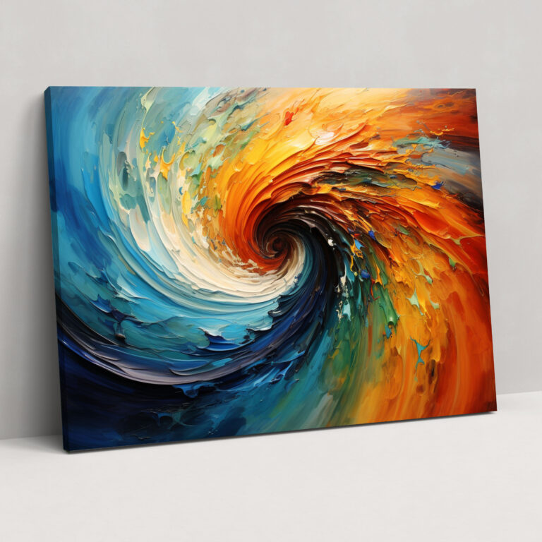 Hypnosis Canvas Print - Hypnosis, Home Decoration, Canvas Wall Art, Hypnotic Spiral