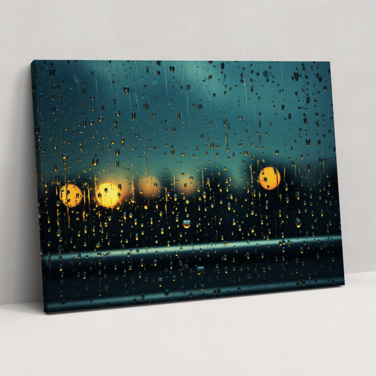 Raindrop Gateway Canvas Print - Hypnosis, Hypnosis, Intrigue, Home Decoration