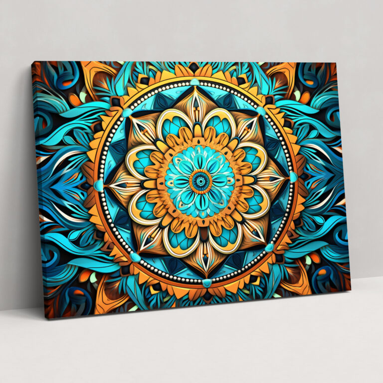 Hypnosis Canvas Print - Hypnosis, Home Decoration, Intricate Patterns, Canvas Wall Art