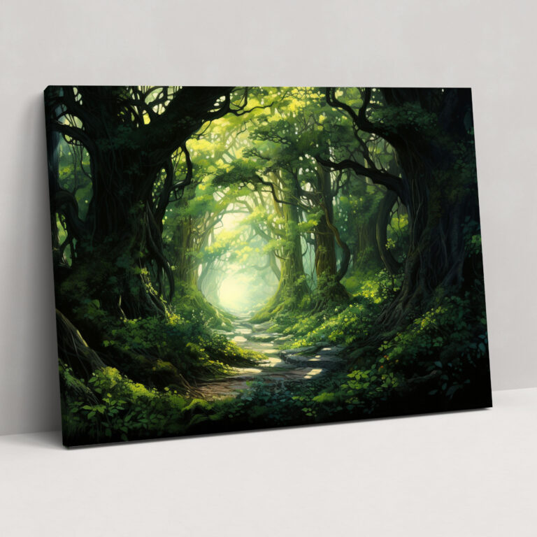 Hypnosis Wall Art - Hypnosis, Connection To Nature, Wall Decoration, Canvas