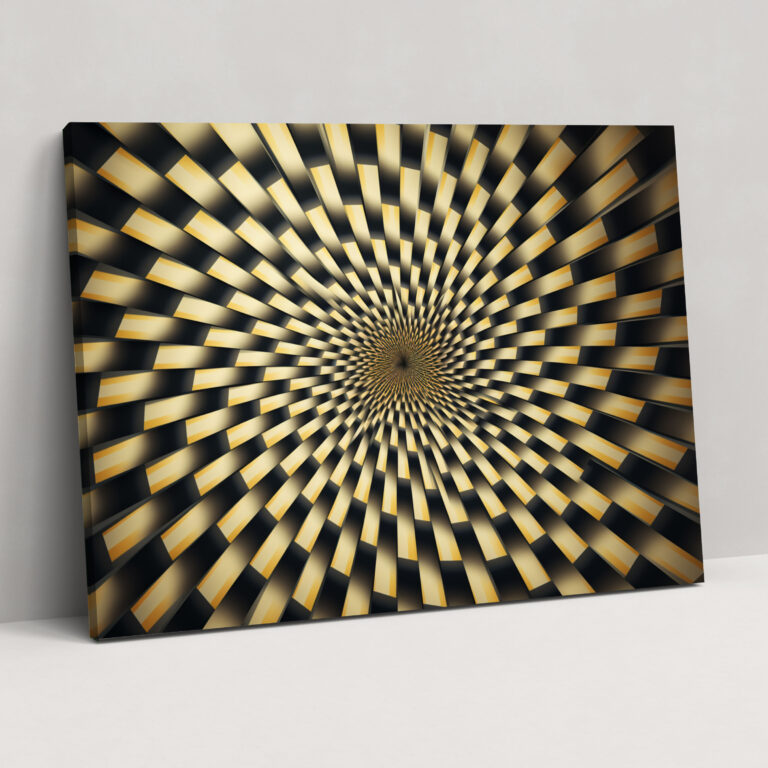 Hypnosis Wall Art - Hypnosis, Hypnotic Geometric Patterns, Canvas, Hypnosis