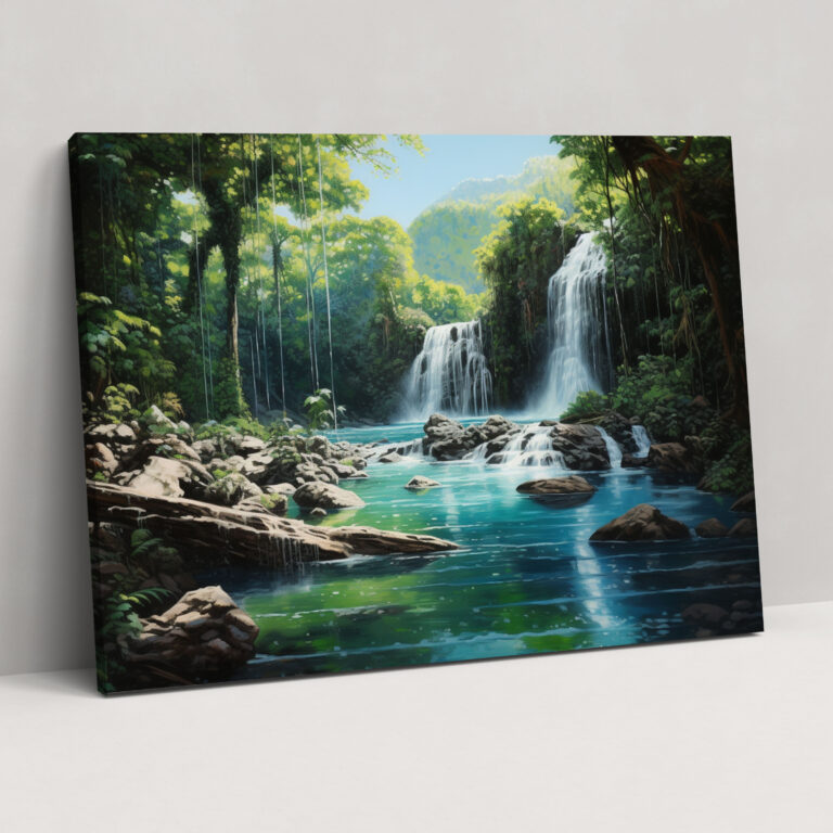 Hypnosis Nature Canvas Wall Art - Hypnosis, Tranquility, Wall Decoration, Canvas