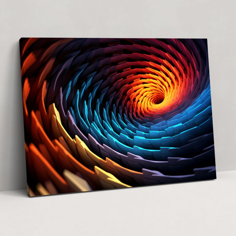 Hypnosis Wall Decoration - Hypnosis, Digital Artwork, Hypnosis, Canvas
