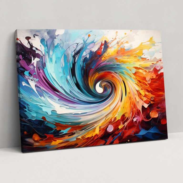 Hypnosis Canvas Print - Hypnosis, Wall Art, Swirling Vortex, Abstract Art