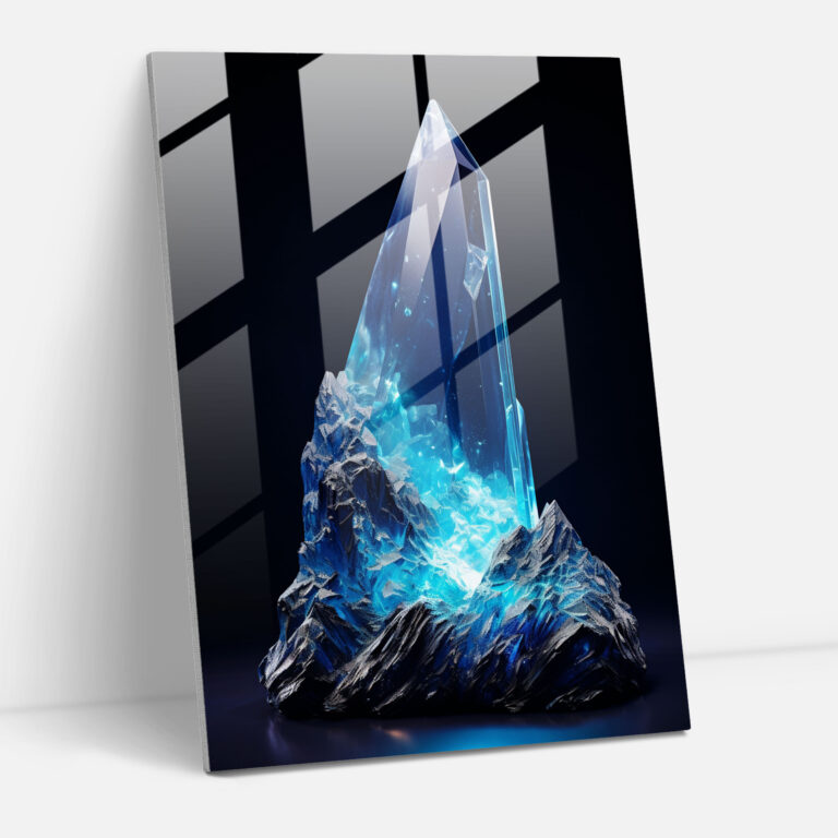 Iceberg Glass Print - Iceberg, Home Decoration, Iceberg, Glass Art