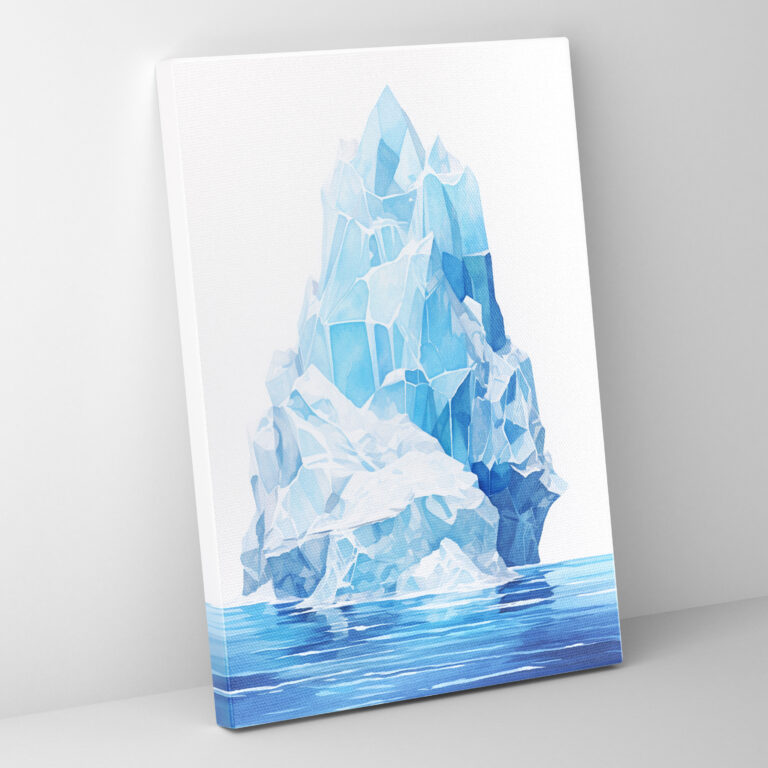 Iceberg Wall Art - Iceberg, Canvas Wall Art, Canvas, Home Decoration