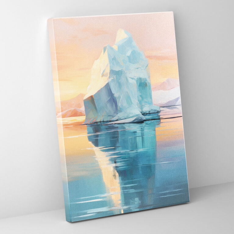 Iceberg Wall Art - Iceberg, Wall Art, Wall Decoration, Canvas