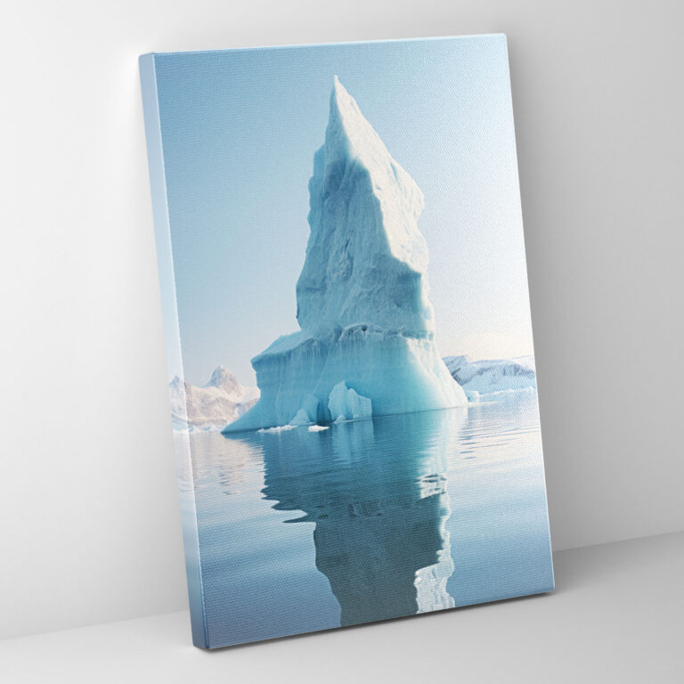 Iceberg Wall Decoration - Iceberg, Home Decoration, Canvas, Realistic Photograph