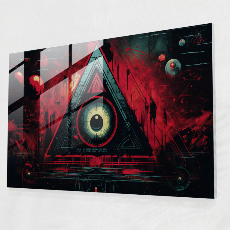 Illuminati Glass Wall Art - Illuminati, Glass Print, Abstract, Illuminati