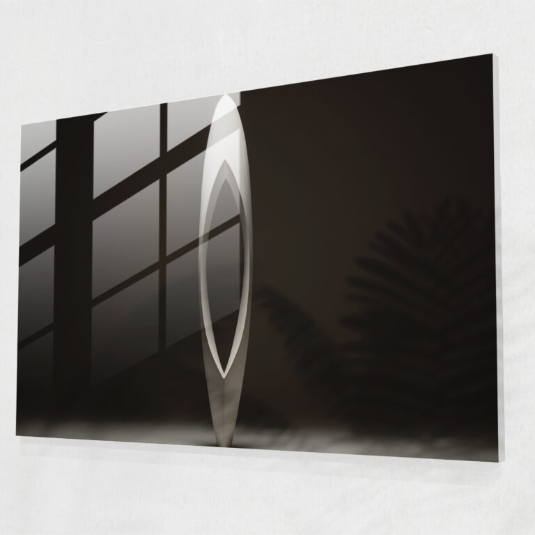 Esotericism Home Decoration - Illuminati, Enigmatic Form, Esoteric Journey, Glass Art