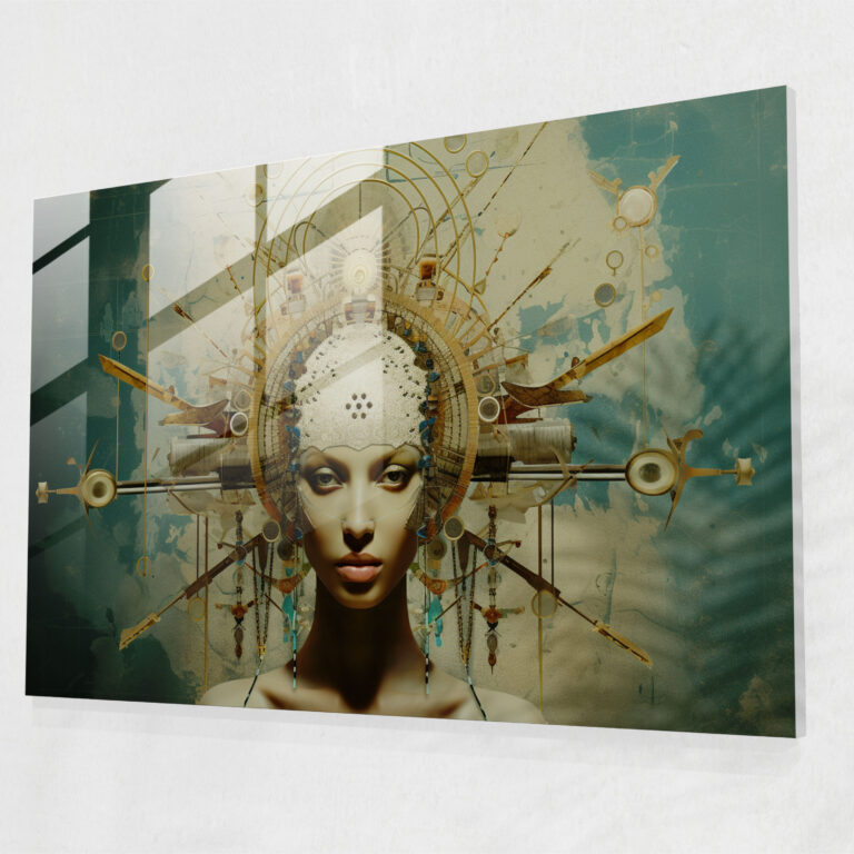 Esotericism Wall Decoration - Illuminati, Esotericism, Mystical Symbols, Glass Print