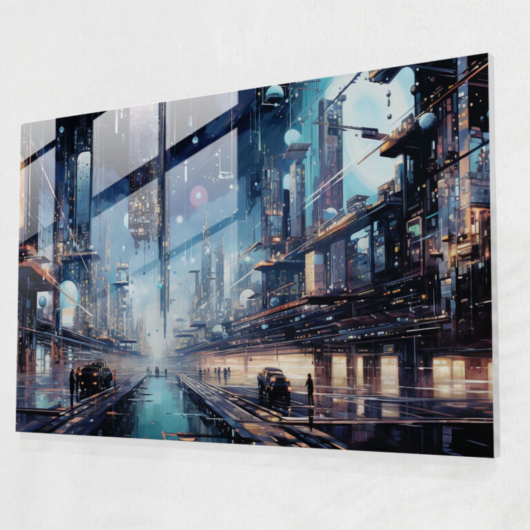 Esotericism Modern Art - Illuminati, Glass Print, Modern Art, Wall Decoration