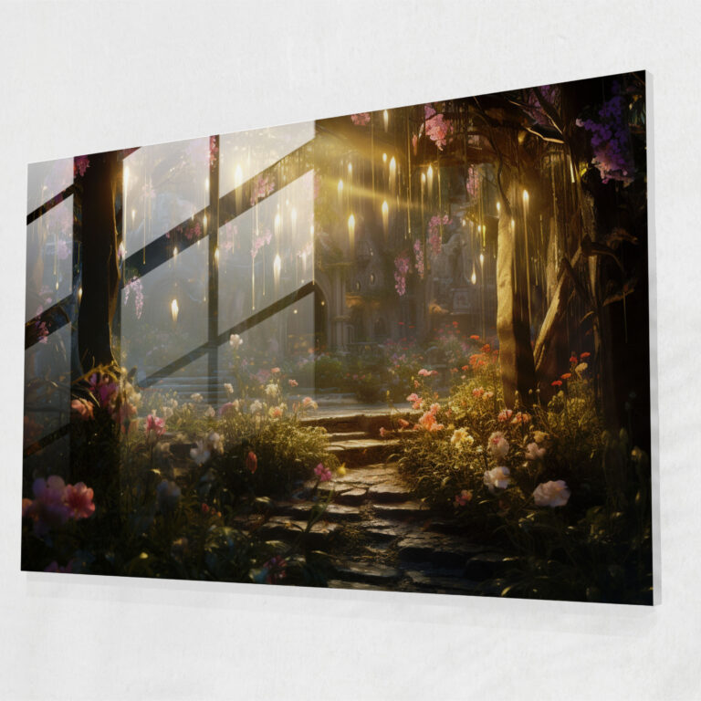 Esotericism Glass Wall Art - Illuminati, Wall Decoration, Glass Art, Home Decoration