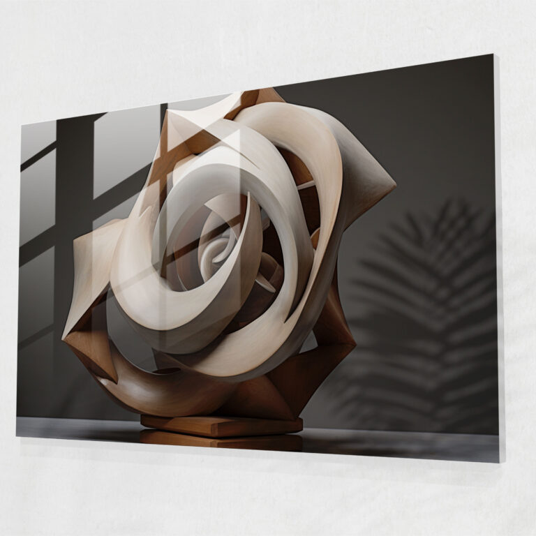 Esotericism Glass Print: Geometric Mystical Symbol - Illuminati, Mystical Symbol, Esotericism, Modern Art