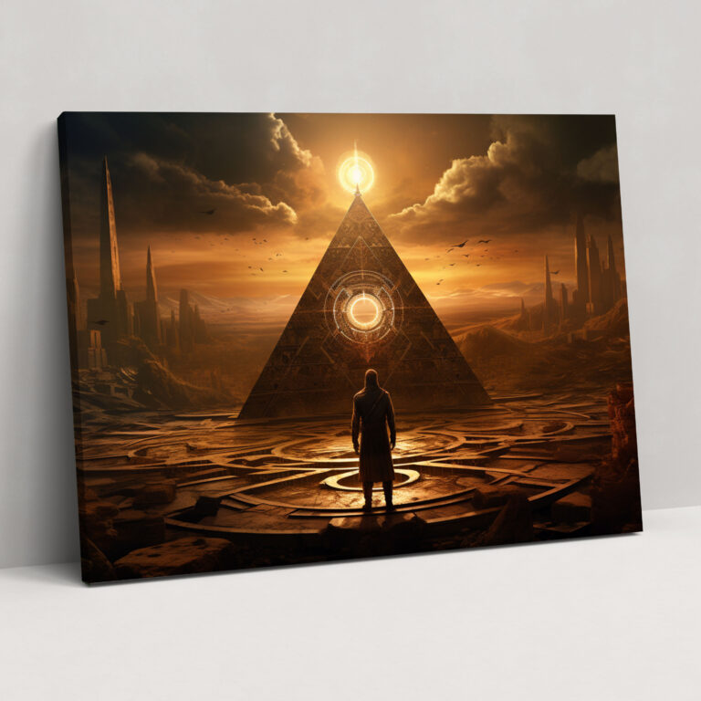 Illuminati Canvas Print - Illuminati, Home Decoration, Canvas Wall Art, Illuminati