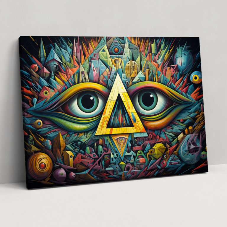 Illuminati Canvas Print - Illuminati, Illuminati, Canvas Wall Art, Abstract