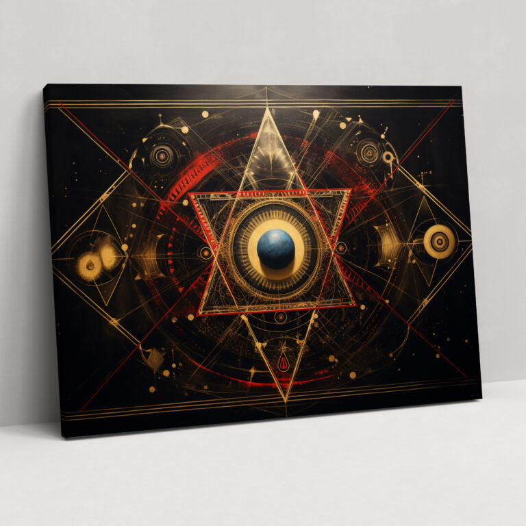 Illuminati Canvas Print - Illuminati, Wall Art, Wall Decoration, Canvas