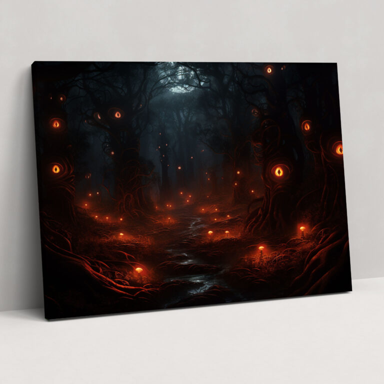 Illuminati Wall Art - Illuminati, Forest, Canvas Wall Art, Wall Art