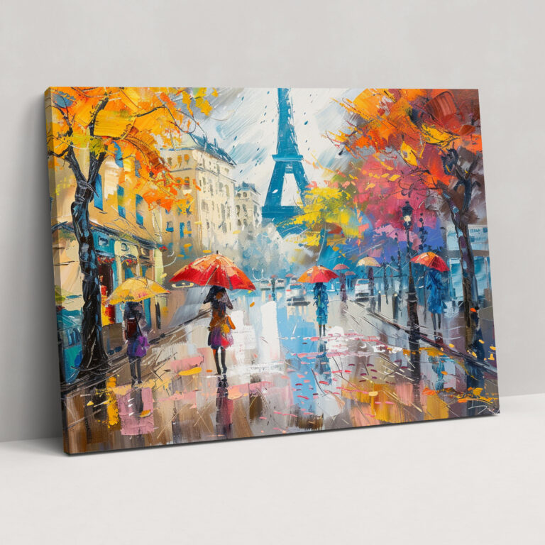 Parisian Impressionism Canvas Print - Impressionism, Canvas Print, Wall Art, Canvas