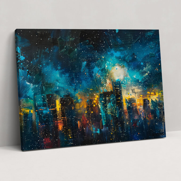 Impressionism Canvas Print - Impressionism, Canvas Print, Home Decoration, Starry Night Sky