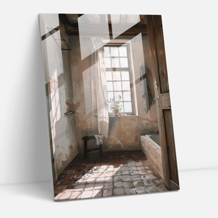Johannes Vermeer Glass Print Home Decoration - Johannes Vermeer, Modern Art, Wall Decoration, Glass Wall Art