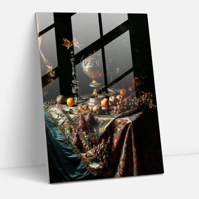 Johannes Vermeer Glass Print Wall Decoration - Johannes Vermeer, Home Decoration, Glass Wall Art, Glass Print