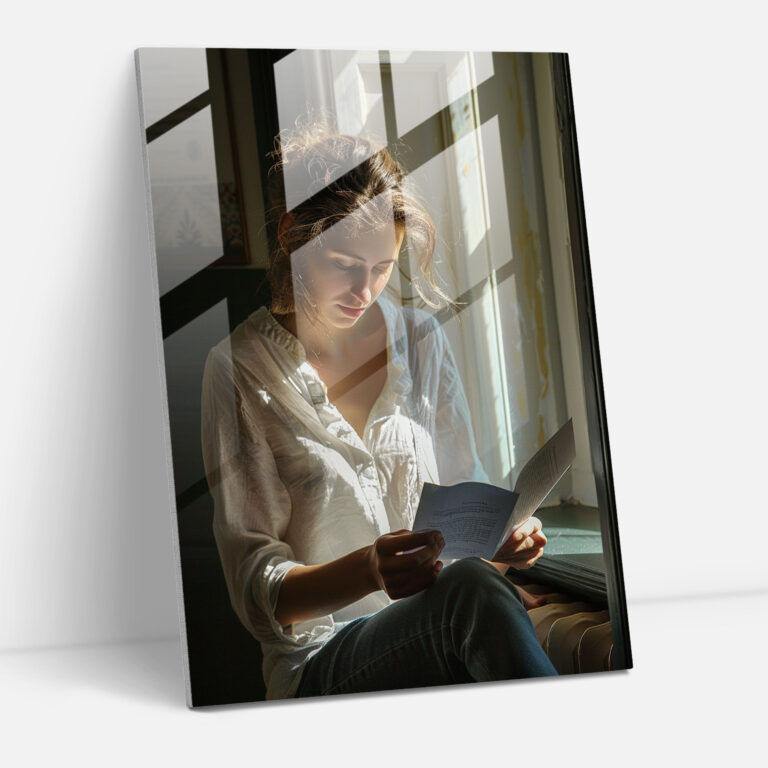 Johannes Vermeer Glass Art Wall Decoration - Johannes Vermeer, Home Decoration, Glass Art, Modern Art