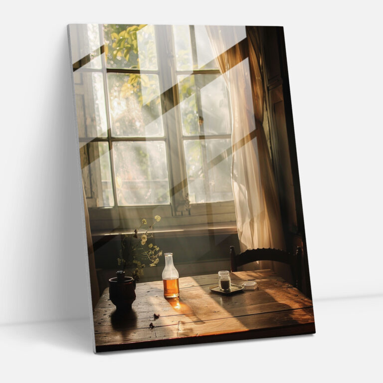 Johannes Vermeer Glass Art Wall Decoration - Johannes Vermeer, Wall Decoration, Glass Print, Home Decoration
