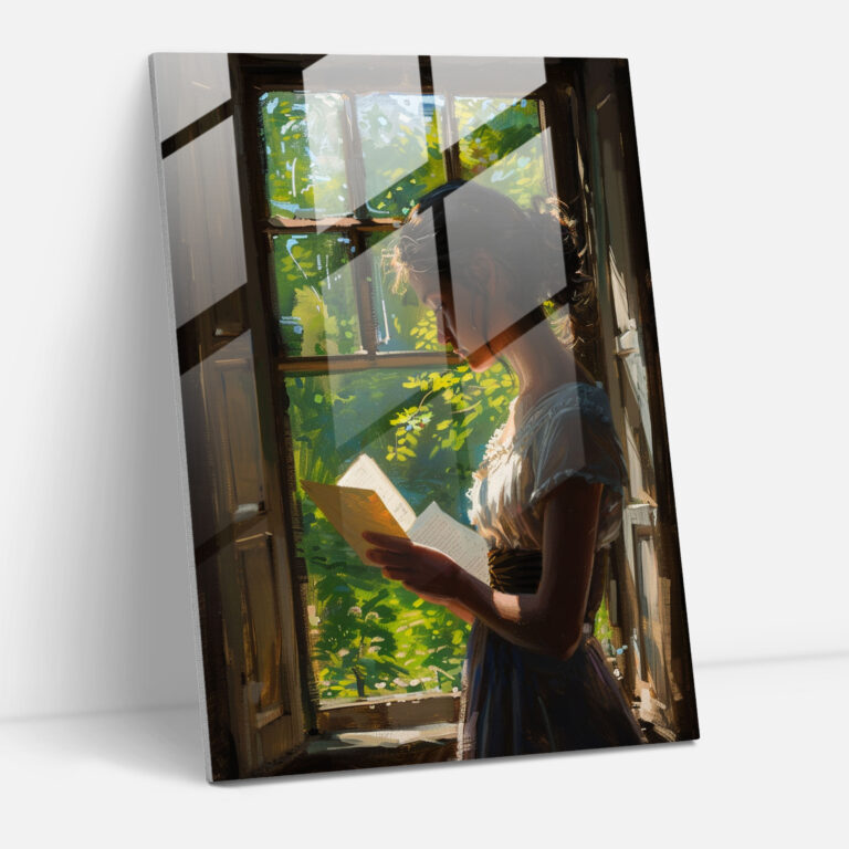 Johannes Vermeer Glass Print - Johannes Vermeer, Wall Decoration, Home Decoration, Glass Art