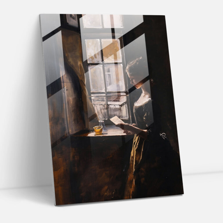 Johannes Vermeer Home Decoration - Johannes Vermeer, Glass Wall Art, Home Decoration, Johannes Vermeer